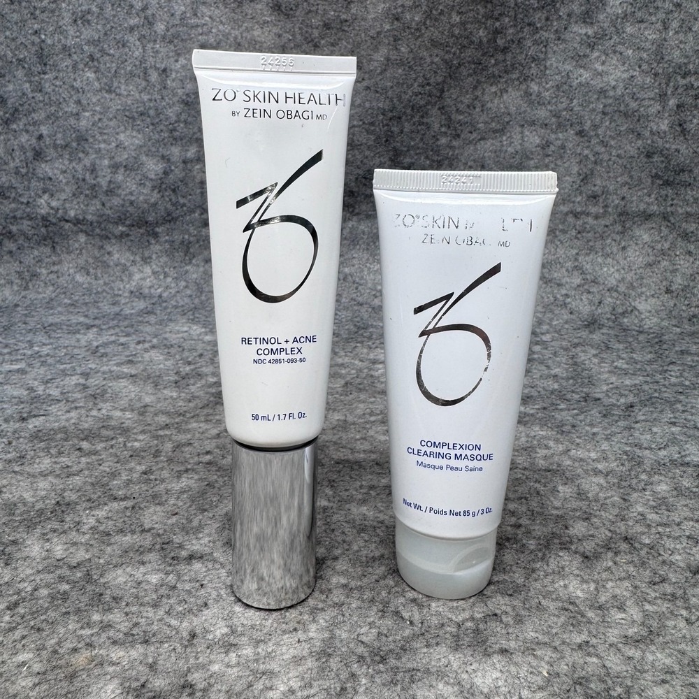 Zo Skin Health Retinol + Acne Complex 1.7 Fl Oz | Complexion Clearing Mask 3Oz